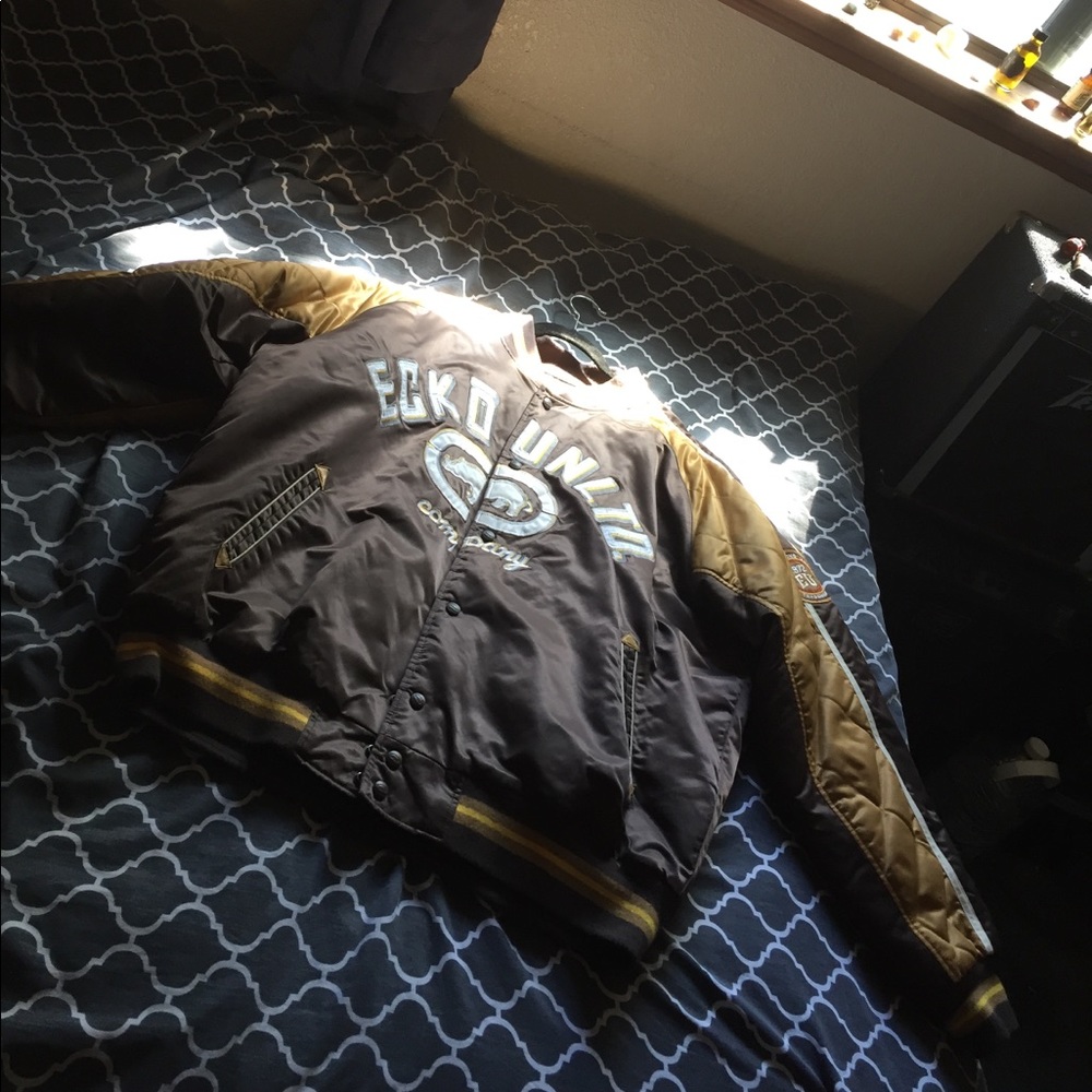 Echo unltd. Co letterman jacket